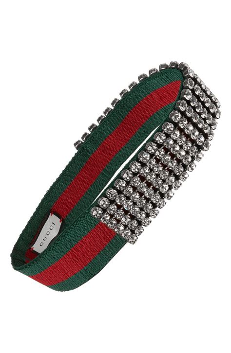 gucci headband crystal|authentic Gucci headband for sale.